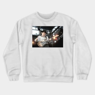 Stevie Ray Vaughan Photograph Crewneck Sweatshirt